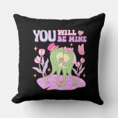 かわいいカエル – あなたは私のものになる クッション (正面)