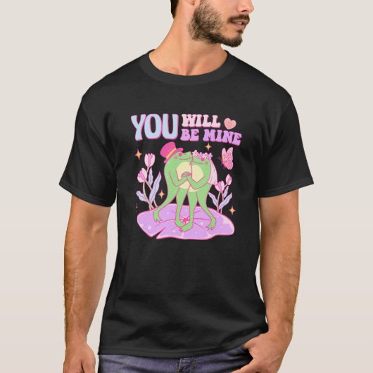 かわいいカエル – あなたは私のものになる Tシャツ (正面)