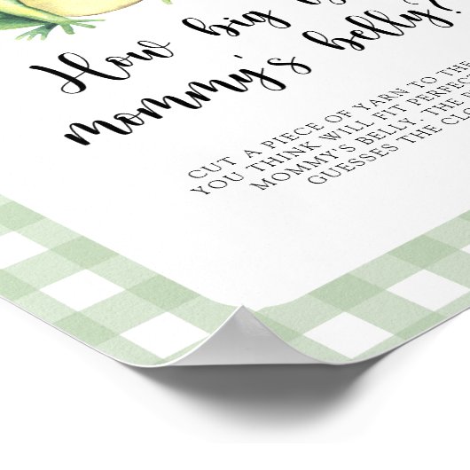 かわいいカエル – どのぐらい大きいママのベリーゲーム ポスター (角)