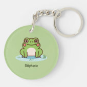 かわいいカエル キーホルダー (裏面)
