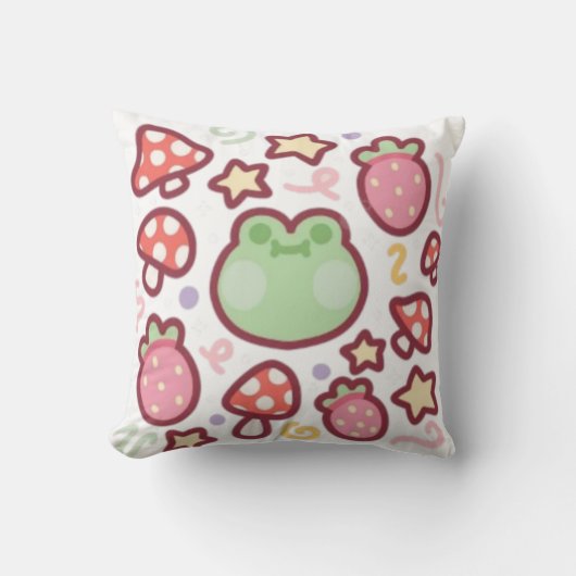 かわいいカエル クッション (正面)