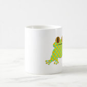 かわいいカエル コーヒーマグカップ (中央)