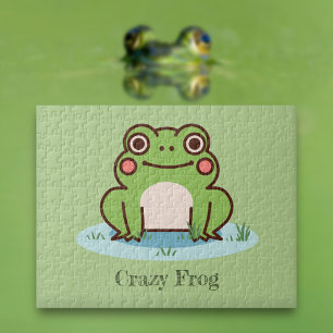かわいいカエル ジグソーパズル