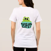 かわいいカエル トライブレンドTシャツ (裏面)