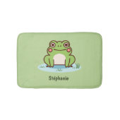かわいいカエル バスマット (正面)