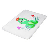 かわいいカエル バスマット (アングル)