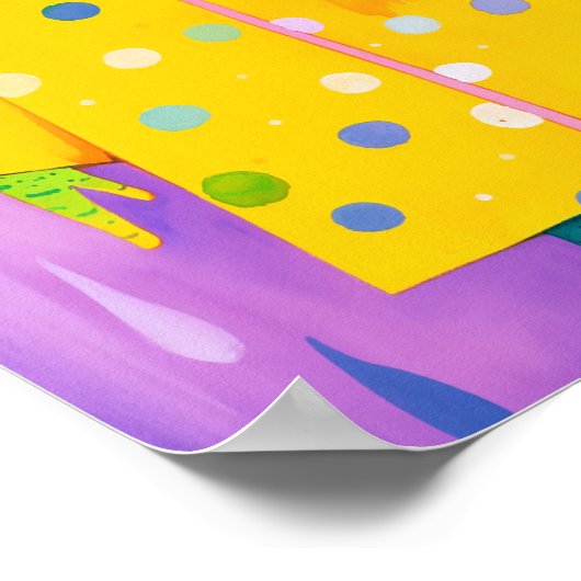 かわいいカエル ポスター (角)