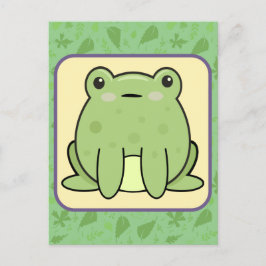 かわいいカエル ポストカード
