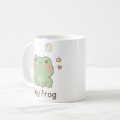 かわいいカエル マグカップ | かわいい蛙のマグ (正面左)