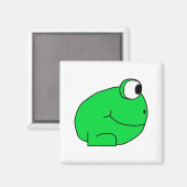 かわいいカエル。 マグネット (正面/裏面)