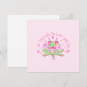 かわいいカエル – 私は完全にあなたを愛している (正面/裏面)