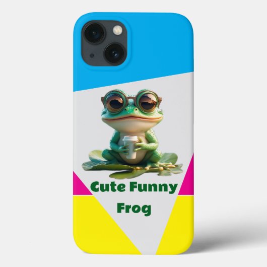 かわいいカエル Case-Mate iPhoneケース (裏面)