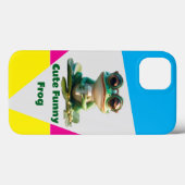 かわいいカエル Case-Mate iPhoneケース (裏面 (横))