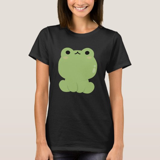 かわいいカエル Tシャツ (正面)