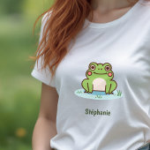 かわいいカエル Tシャツ