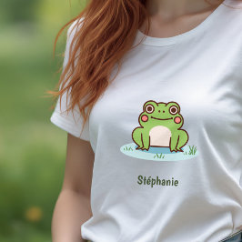 かわいいカエル Tシャツ