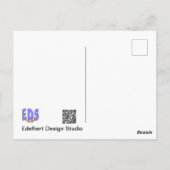 かわいいカエルDIYはがき ポストカード (裏面)