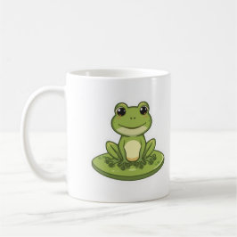 かわいいカエルPNG - かわいいカエルイラストデザイン コーヒーマグカップ