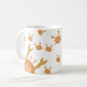 かわいいカガラ コーヒーマグカップ (正面左)