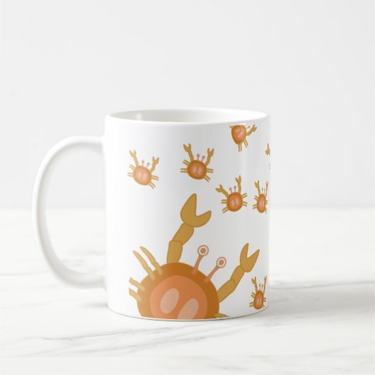かわいいカガラ コーヒーマグカップ (左)