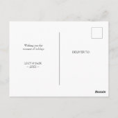 かわいいカクタス 家の引越し ポストカード (裏面)