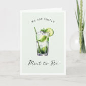 かわいいカクテルパン記念日カード カード (正面)