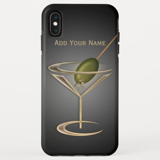 かわいいカクテルパーソナライズされたiPhone 5ケース Case-Mate iPhoneケース (裏面)