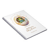 かわいいカゲローの赤ちゃんシャワー ノートブック (右側)