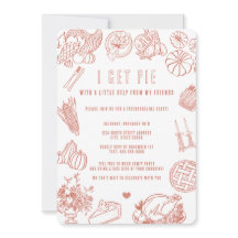 かわいいカジュアルなフレンドギビングディナーセレブレーション