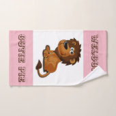 かわいいカスタマイズ可能なかわいこちゃんパイハンドタオル ハンドタオル (ハンドタオル)