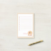 かわいいカスタマイズ可能な新学期グッズ ポストイット (デスク上)