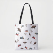 かわいいカスタマイズ可能な男の赤ちゃんおむつバッグ トートバッグ (正面)