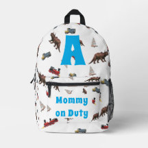 かわいいカスタマイズ可能な男の赤ちゃんおむつバッグ