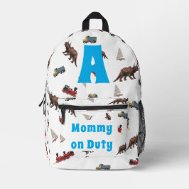 かわいいカスタマイズ可能な男の赤ちゃんおむつバッグ プリントバックパック