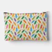 かわいいカスタマイズ可能な鉛筆プリント アクセサリーポーチ (裏面)