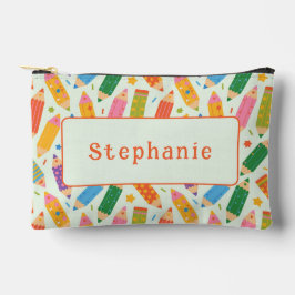 かわいいカスタマイズ可能な鉛筆プリント アクセサリーポーチ