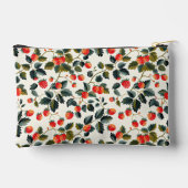 かわいいカスタムいちご柄 アクセサリーポーチ (裏面)