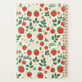 かわいいカスタムいちご柄 プランナー手帳 (裏面)