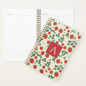 かわいいカスタムいちご柄 プランナー手帳 (ディスプレー)