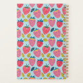 かわいいカスタムいちご柄 プランナー手帳 (裏面)