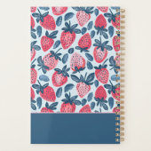 かわいいカスタムいちご柄 プランナー手帳 (裏面)