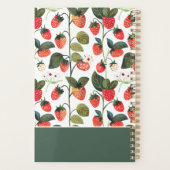 かわいいカスタムいちご柄 プランナー手帳 (裏面)