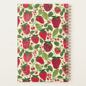 かわいいカスタムいちご柄 プランナー手帳 (裏面)