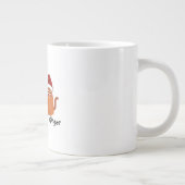 かわいいカスタムキティ猫クリスマスマグカップ ジャンボコーヒーマグカップ (右)