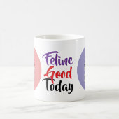 かわいいカスタムキャットマグ | かわいいパーソナライズされた贈り物 コーヒーマグカップ (中央)