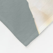 かわいいカスタムゴールデンレトリバードッグパーソナライズされた フリースブランケット (角)