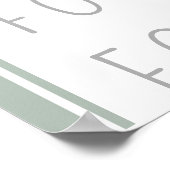 かわいいカスタムサッカーポスター ポスター (角)