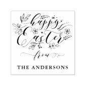 かわいいカスタムハッピーイースター自己インクスタンプ セルフインキングスタンプ (デザイン)