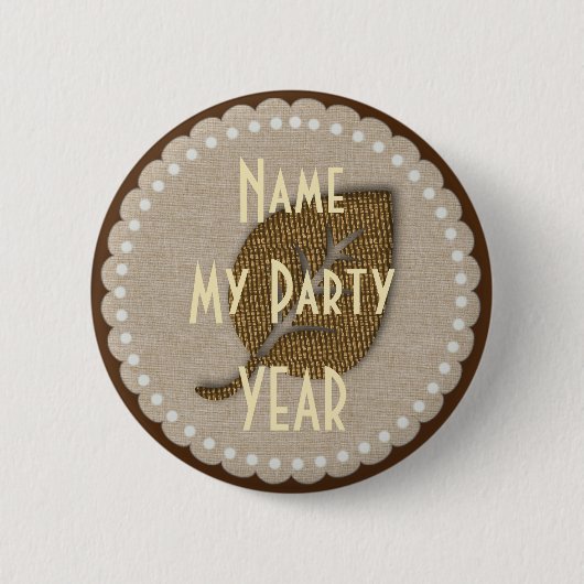 かわいいカスタムパーティーバッジ 缶バッジ (正面)