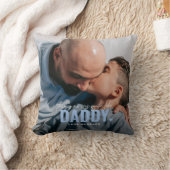 かわいいカスタムフォトキープサケDADDYギフト クッション (ブランケット)